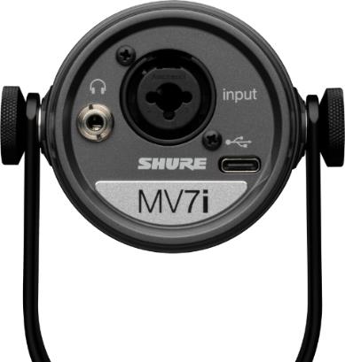 新MV7i 智能麦克风和音频接口龙8游戏国际登录SHURE推出全(图3)